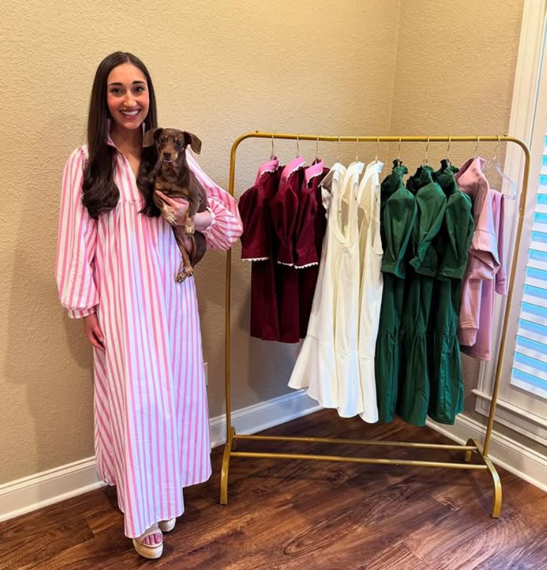 “Front view of Ann High Ruffle Collar Pink Maxi Dress”

“Back view of women’s pink ruffle collar dress”

“Ann High Ruffle Collar Dress styled with heels”