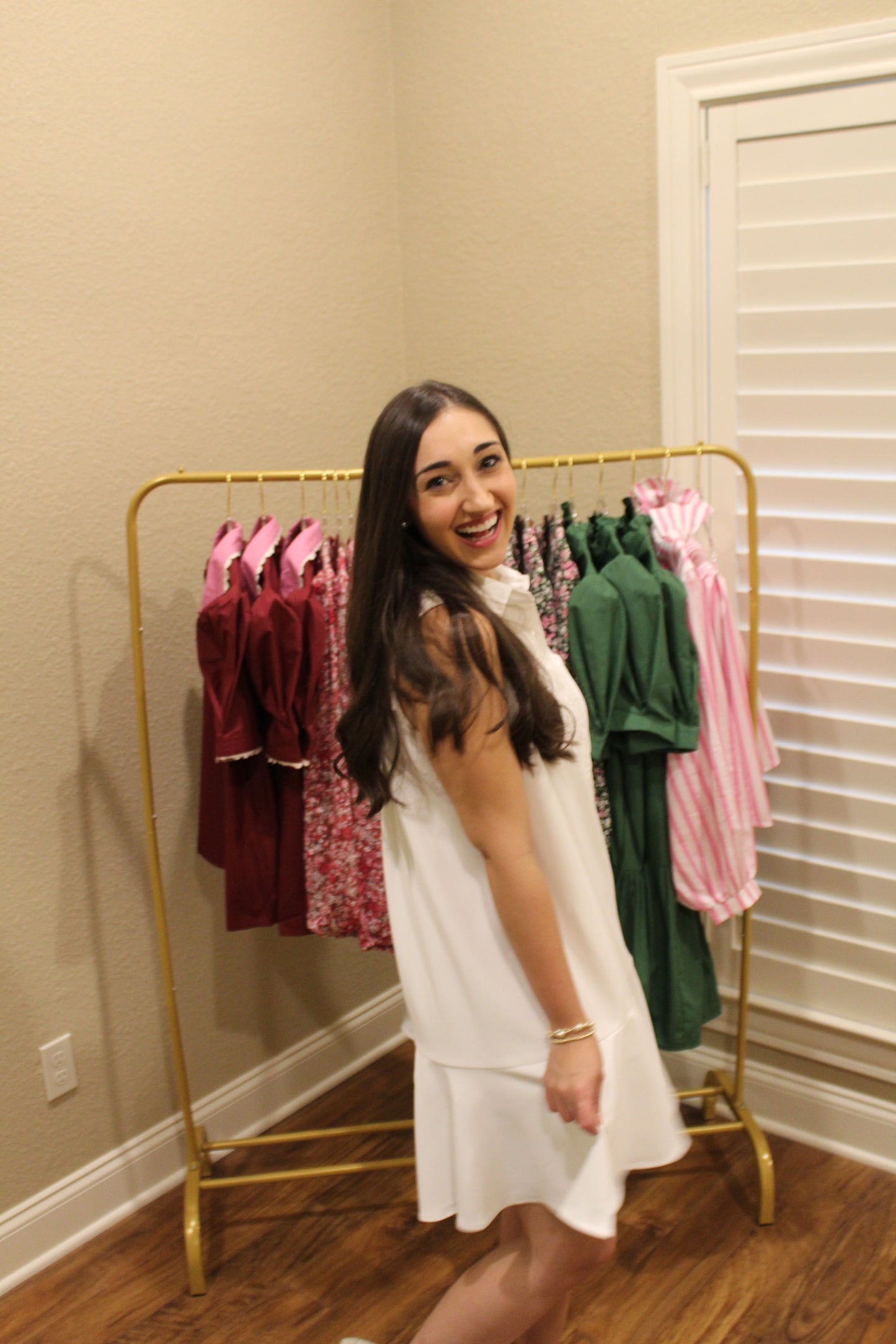 James Drop Waist Dress